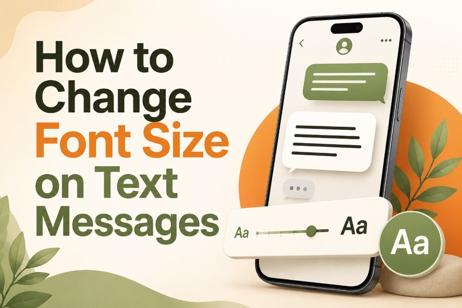 How to Change Font Size on Text Messages