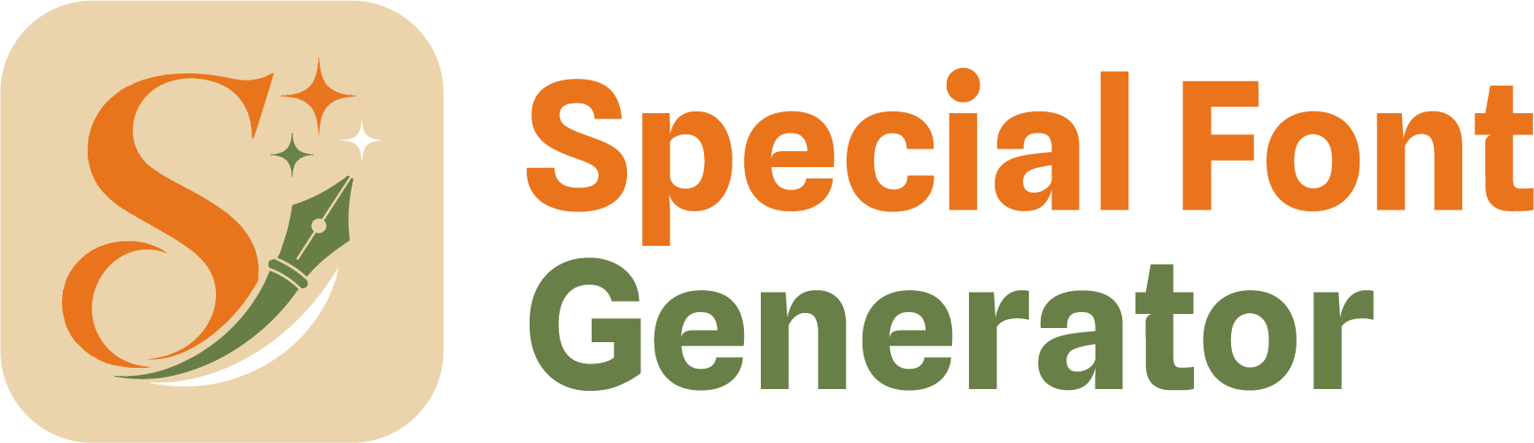Special Font Generator